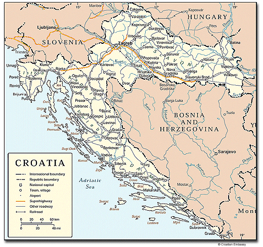 Karta Hrvatske
